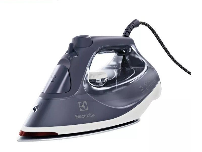ELECTROLUX เตารีดไอน้ำ (2400 วัตต์, สีเนวีไวท์) รุ่น E6SI3-61NW